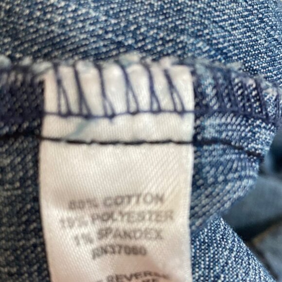 Vintage Cato Denim Jacket Womens 22 24 Blue Pockets Button Closure Jean Jacket - Picture 10 of 11